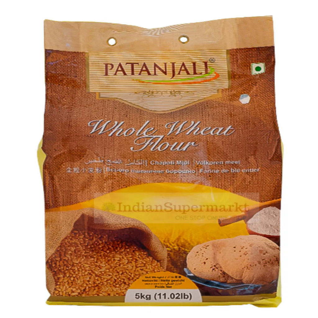 Patanjali Whole Atta 5kg by Patanjali